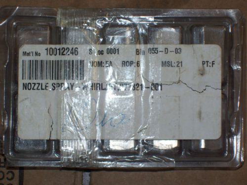 BOX OF 10 SPRAYING SYSTEMS WHIRLJET 1/4A 5W 316SS NIB !