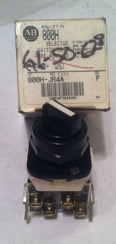 ***NEW***   800H-JR4A ALLEN BRADLEY 800HJR4A Selector Switch Type 4 3 Position