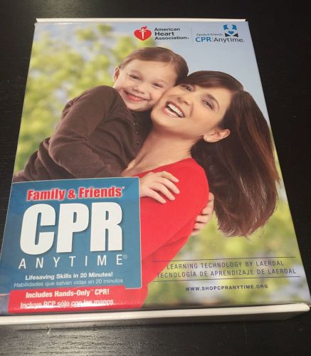 American Heart Association Family And Friends Cpr Anytime Kit Maninkin Training