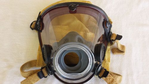 SCOTT SAFETY X-Large CBRN AV-2000 Full Face Respirator 804019-73 Kevlar Harness