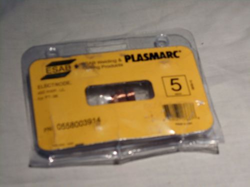 (5)  esab 0558003914  welding &amp; cutting plasmarc electrodes 450 amp for pt-36 for sale