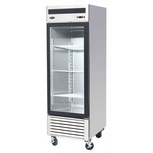 Atosa USA MCF8701 Series 27-Inch Glass Single Door Merchandiser Upright Freezer