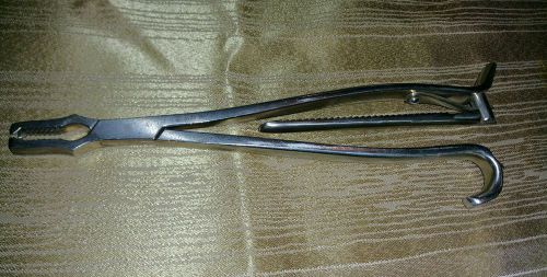 Zimmer bone forceps, locking, # 3121 for sale