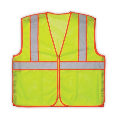 SAFETY VEST,CL 2,LIME,2XL