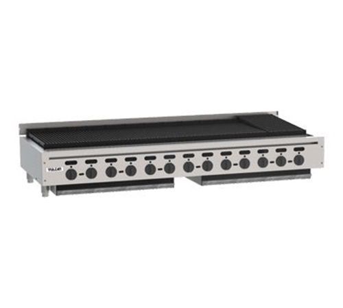 Vulcan VACB72 Achiever Charbroiler countertop 72.5&#034; (13) cast iron 17,000...