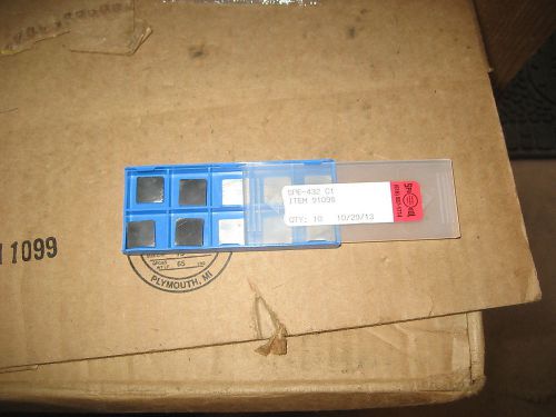 LOVEJOY SPE432 C1 CARBIDE  INSERTS 10PCS(AB2862-10)