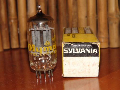 Vintage Sylvania Olympic 12AX7 ECC83 Stereo Tube Super Strong  1870/1860