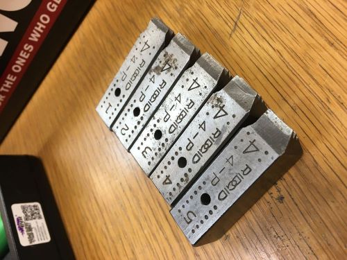 Rigid 4-P 4&#034; Pipe Threader Die Set - 141