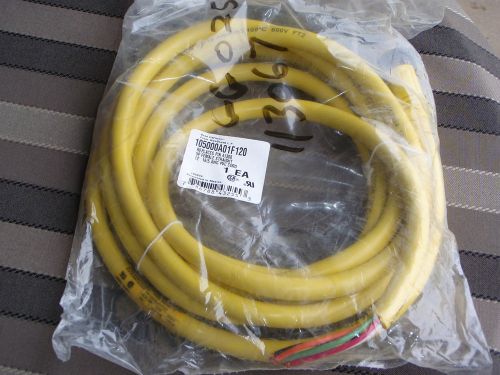 Brad Harrison 12 Foot 105000A01F120 5 pole Female Cordset Straight Connector