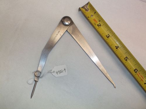 Hermaphrodite calipers, starrett no. 243, (6&#034;) machinist calipers, usa for sale