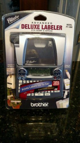 New Brother P-Touch Label Machine Deluxe Home &amp; Office Labeler