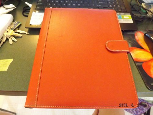 Pierre Belvedere Snap Portfolio, Refillable, Red