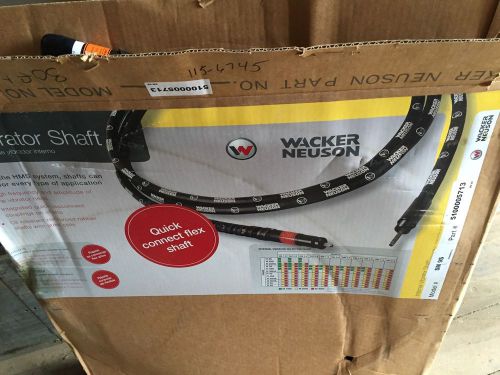 WACKER NEUSON SM4-E 13&#039; Concrete Vibrator Flexshaft Flexible Shaft