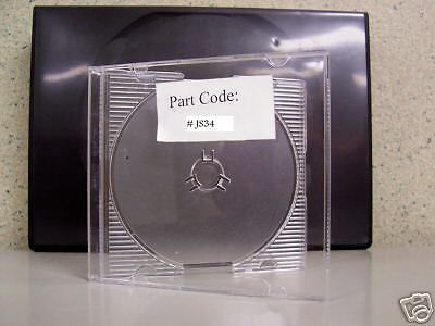 200 3&#034; MINI CD CASE W/ FROSTY CLEAR TRAY - JS34