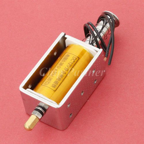 Dc 24v 8a reset style 2kg/34mm solenoid electromagnet for zn63 long stroke for sale