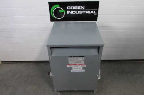 Used 45 KVA Dry Type Transformer HV 480 Delta LV 208 Y / 120 45T3H TESTED
