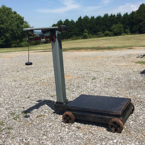 Antique Howe Platform Weighing Scale - EXCELLENT CONDITION MUST SEE