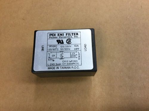 EMI FILTER PP10/PC  POWER DYNAMICS