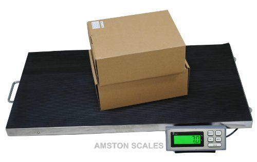 Amston scales amston scales 700 lb x 0.1 lb 38 x 20 inch platform digital heavy for sale