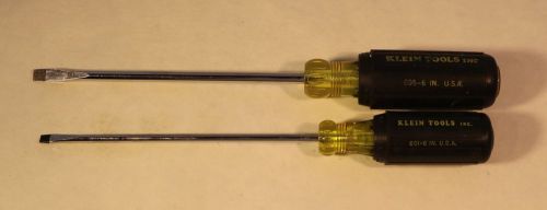 Klein Screwdriver 601-6, 605-6, 2 Screwdrivers