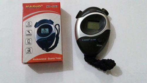 Manual STOPWATCH handheld DIGITAL 1/100 sec. precision stopwatch black color