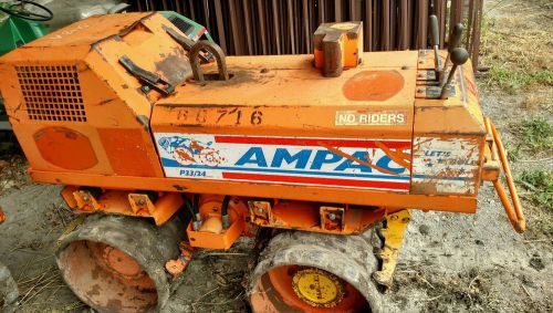 Rammax P33/24 sheep&#039;s foot Trench roller vibratory compactor Lister Peter diesel