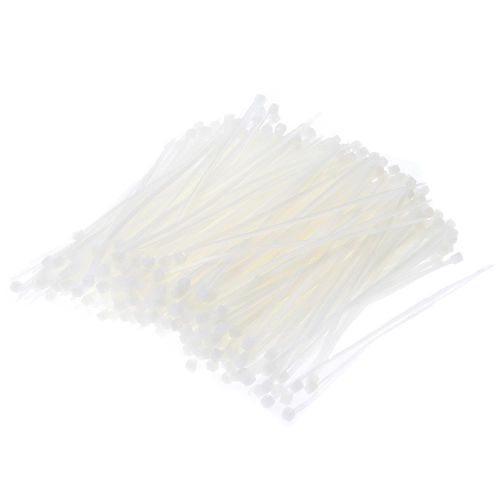 1000pcs Nylon Cable Ties Zip Wire Self Locking 3x80mm White