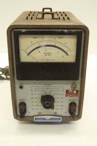 Hewlett Packard Vacuum Tube Voltmeter Model 400H