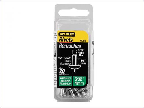 Stanley Tools - 1-PAA52 Aluminium Rivets Short 4mm (20)