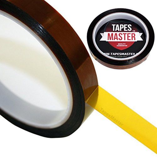 1 Mil Kapton Tape (Polyimide) - 1/2&#034; X 36 Yds