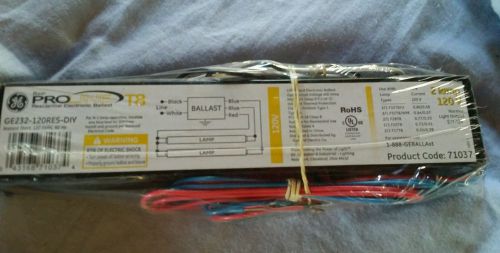 GE232-120RES-DIY T8 Proline Ballast 120 Volt 71037 NEW...WOW!!!