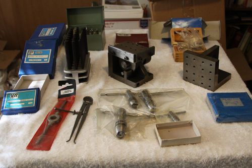 Tool Maker Machinist Lot, Many NIB, Others excellent, Starrett inside calipers