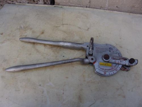 PARKER RATCHET TUBE PIPE BENDER 5/8 OD  GREAT GREAT SHAPE.  #4