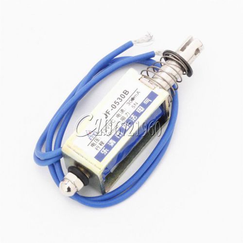 Jf-0530b dc12v 300ma 5n/10mm pull-push-electromagnet solenoid electromagnet for sale