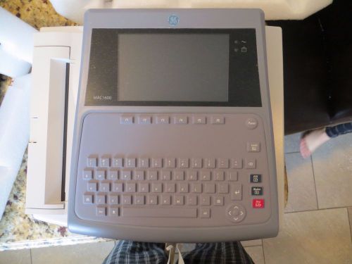 MAC 1600 ECG EKG Electrocardiograph GE Healthcare