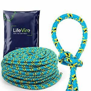 Tree Rope Bull Rope Static Rope Tree Rope 18KN 16 Strand 1/2 Inch Diameter New