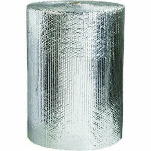 Tape Logic TLINR24 Cool Shield Bubble Rolls 24&#034; x 125&#039; Silver