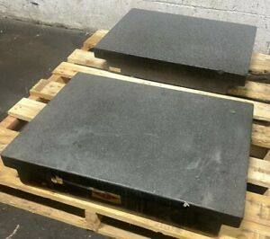 RAHN 18&#034; X 24&#034; GRANITE SURFACE PLATE