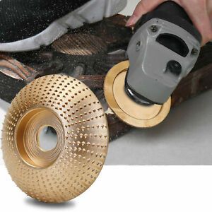 Carbide Grinding Wheel Wood Sanding Carving Shaping Disc for Angle Grinder