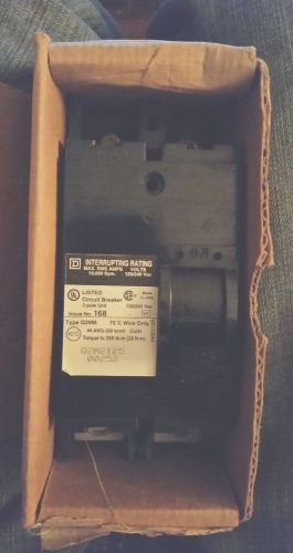 **new square d q2m2125 2 pole 125 amp breaker 120/240 v for sale