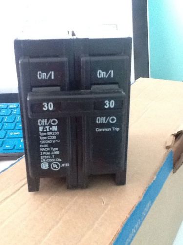 Lot of 5 new cutler hammer br230 30a 2-pole 120/240v circuit breaker for sale