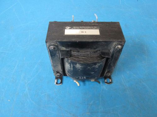 Signal transformer 36-4 115v to 18/36 vac 8/4 amp for sale