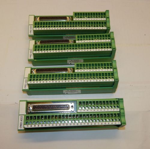 PHOENIX CONTACT 2959625 (UM-45-D37SUB/B/FRONT/Q) TERMINAL BLOCK - LOT OF 4