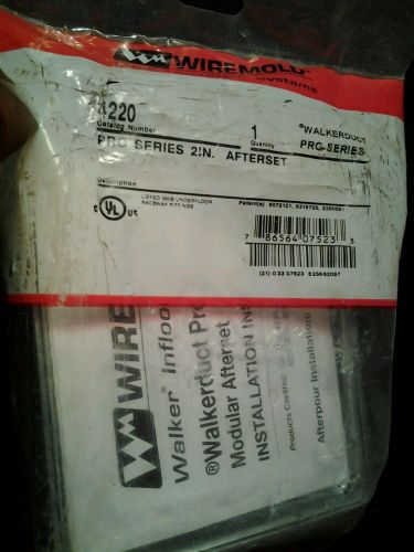 New walker walkerduct pro series afterset insert wiremold 4220 2&#034; for sale