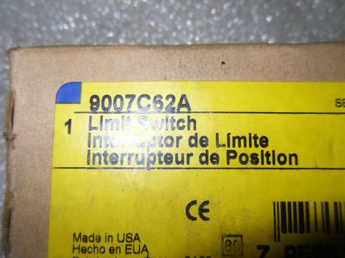 (y5-1) 1 nib square d 9007c62a limit switch for sale
