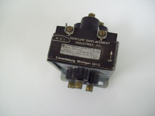 MERCURY DISPLACEMENT INDUSTRIES 330N0-120AU 3 POLE MERCURY CONTACTOR FREE SHIP