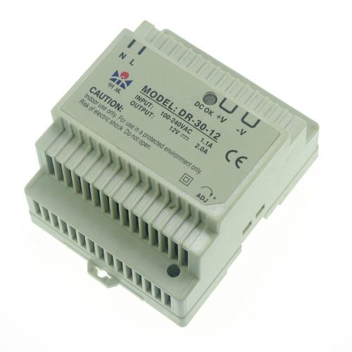 New 45W Din Rail Mounted 12VDC 2A Output Industrical Power supply Supplier