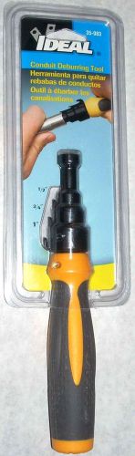 Brand New! Ideal 35-083 Twist-a-Nut Conduit Deburring Tool 1/2 - 1&#034; ID Capacity