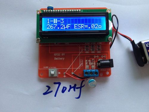 M328 transistor tester capacitor esr inductance resistor lcr meter npn pnp mos for sale