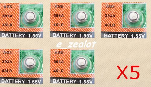 5pcs AG5 Button Batteries coin batteries watch batteries Perfect